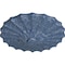 Ekena Millwork Shakuras Ceiling Medallion (Fits Canopies up to 1 3/8"), 9"OD x 1 3/8"P, Americana Crackle CM09SHAMC - alternate 2